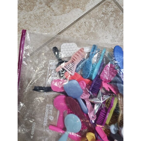 Barbie and Various Vintage and Current Doll Hair Brushes Combs 86 Total Lot - Picture 5 of 5